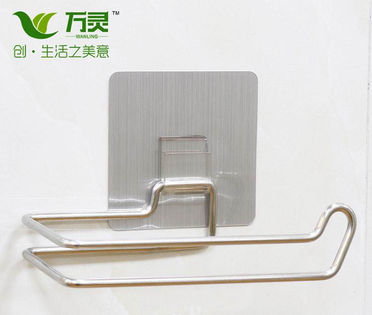 無(wú)痕不銹鋼紙巾架